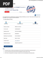 Third Party Funds Transfer: To Other Bank (RTGS)