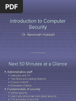 Introduction To Computer Security