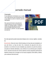 El Aserrado Manual