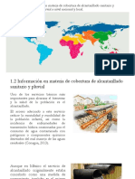 1.2 Información en Materia de Cobertura de Alcantarillado Sanitario y Pluvial A Nivel Nacional y Local.