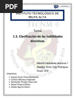 Tema 1.3. Clasificacion de Habilidades Directivas