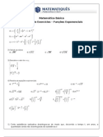 Funçoes Exponenciais