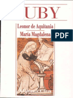 Georges Duby - Leonor de Aquitania - Maria Magdalena