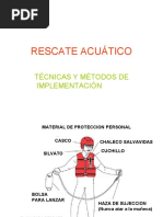 Rescate Acuático