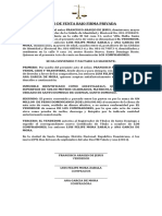 Acto de Venta Bajo Firma Privada - Luis Felipe Mora Zabala y Ana Garcia de Mora