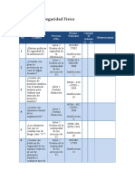 Checklist de Seguridad Fisica