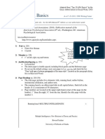 Apa Top 10 Cheat Sheet