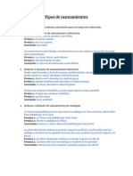 Logica Simbolica - Aplicación de La Argumentación