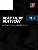 Scaling and Movement Substitutions Mayhem Athlete