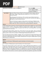 Spring Homes Subdivision Co., Inc. vs. Tablada, Jr.