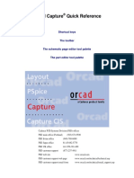 Orcad Capture Quick Reference: Shortcut Keys