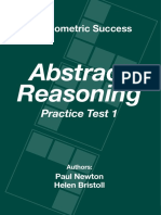 Abstract Reasoning - Practice Test 1