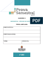 Prova Semestral 2018 2º Semestre 6º Ano Ampliada 2 Compressed