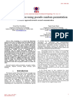 Image Encryption Using Pseudo Random Permutation: A Realistic Approach Towards Secured Communication