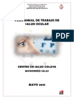 Plan Anual de Trabajo de Salud Ocular