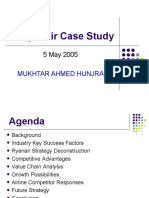 Ryanair Case Study: Mukhtar Ahmed Hunjra