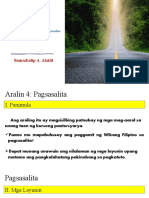 MODYUL IV - Ang Mahusay Na Proseso NG Pagsasalita