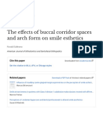 The Effects of Buccal Corridor