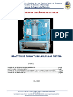 Reactor Flujo Piston