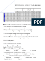 Eng10 - 002 - 15-Minute Test