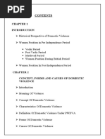 Impact of The Protection of Women From Domestic Violence Act, 2005 and On Other Legislation Concerning Protection of Women in India - Shilpa Singh