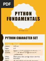 Python Fundamentals