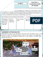 Activity 1 Classification of Goods