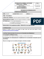 Ingles - Guia de Aprendizaje 2 Animals