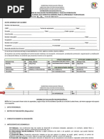 Informe de Evaluación Psicopedagógica y Plan de Intervención