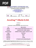 Kit Insert ANTI-HBS