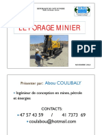 Forage Minier