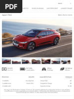 Jaguar I-Pace Price and Specifications - EV Database