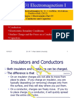 Chapter 2 - Part 5 - Conductor and Capacitors - PHYS 331