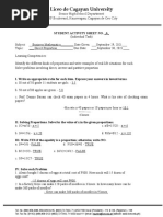 Business Mathematics Activity 6