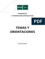 Temas y Orientaciones