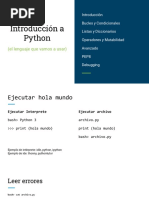 01 - Introduccion Python