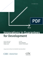 CSIS, Innovations in Guarantees For Development, 2019