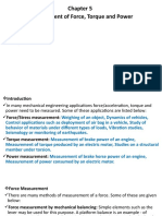 Chapter 5 Force Torque Power Measurment