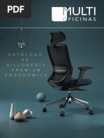 Catálogo Sillonería Ergonómica 01 de Agosto de 2021