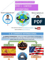 Diapositivas Economía 1º Bachillerato. Tema 11. Comercio Internacional