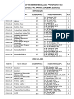 Jadwal Sem-GanjiL 2021.2022