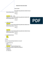 Penerapan Fungsi Non Linear