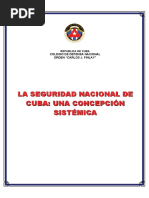 La Seguridad Nacional de Cuba