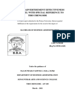 A Study On Customer Satisfaction With Special Reference Namakkal Dist