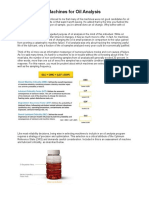 How To Select Machines For Oil Analysis