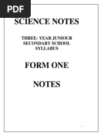 3 Year Junior SC Notes