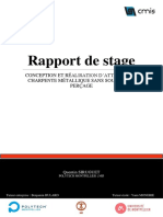 Rapport de Stage Charpente