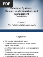 Database Systems: Design, Implementation, and Management: The Relational Database Model