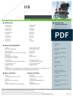 Valaris 120: Primary Rig Characteristics Capacities