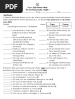 First Monthly Examination in English (G5) (2021-2022)